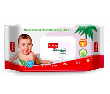 LUV LAP BABY WIPES ALOE VERA